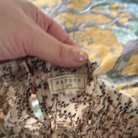 Floral Patterned Kids Dress - Picture 2 of 3